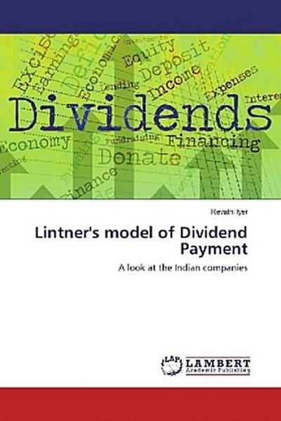 Lintner’s model of Dividend Payment