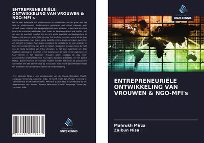 ENTREPRENEURIËLE ONTWIKKELING VAN VROUWEN & NGO-MFI’s