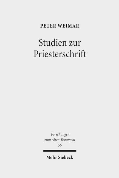Studien zur Priesterschrift