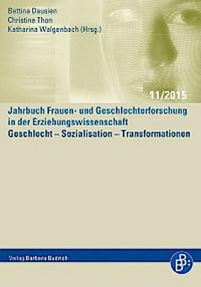 Geschlecht – Sozialisation – Transformationen