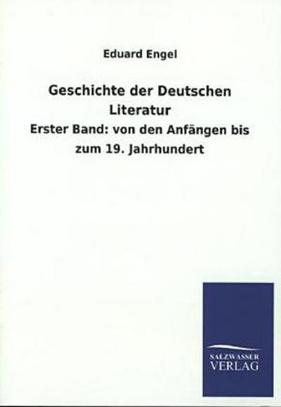 Geschichte der Deutschen Literatur