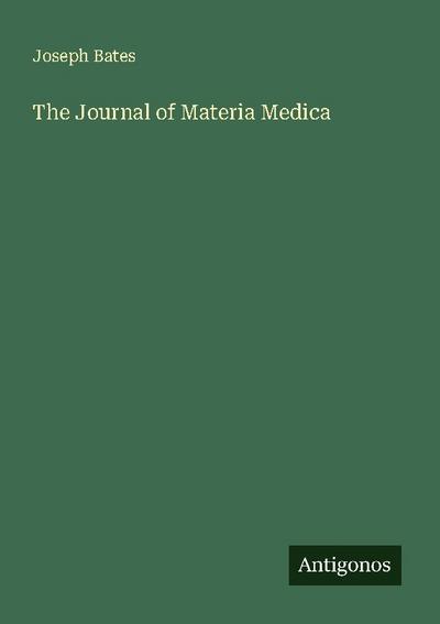 The Journal of Materia Medica