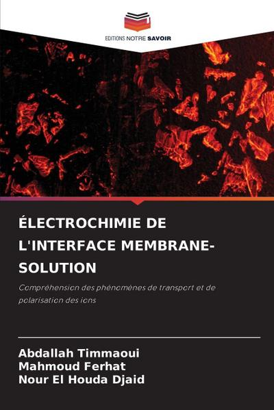 ÉLECTROCHIMIE DE L’INTERFACE MEMBRANE-SOLUTION