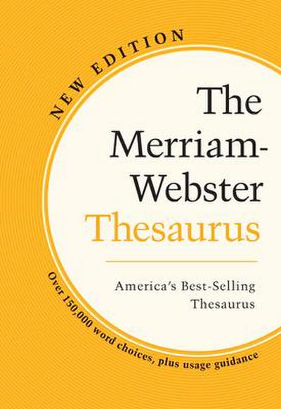 The Merriam-Webster Thesaurus - Newest Edition, Trade Paperback