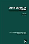 West Germany Today (RLE: German Politics)