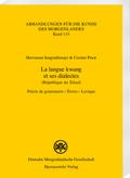 La langue kwang et ses dialectes (République du Tchad)