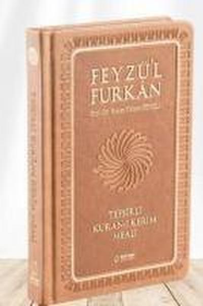 Feyzül Furkan Tefsirli Kuran-i Kerim Meali Orta Boy, Tefsirli Meal, Ciltli - Taba