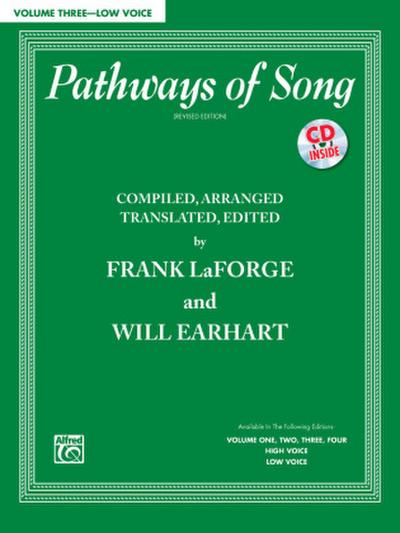 Pathways of Song, Volume 3, m. 1 Audio-CD