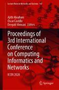 Proceedings of 3rd International Conference on Computing Informatics and Networks