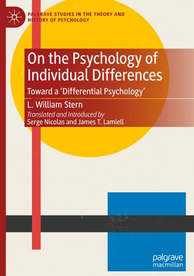 On the Psychology of Individual Differences