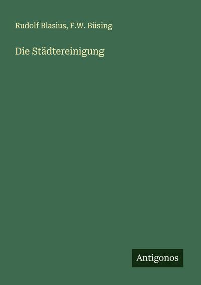 Die Städtereinigung