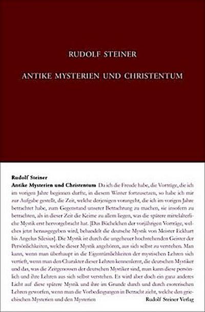 Antike Mysterien und Christentum