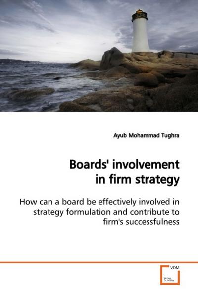 Boards’ involvement in firm strategy: How can a board be effectively involved in strategy formulation and contribute to firm’s successfulness