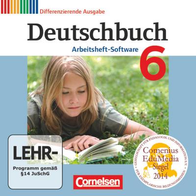 Deutschbuch 6. Schuljahr. Übungs-CD-ROM zum Arbeitsheft