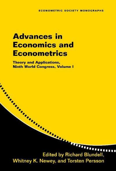 Advances in Economics and Econometrics