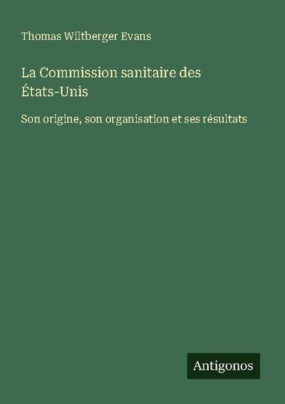 La Commission sanitaire des États-Unis