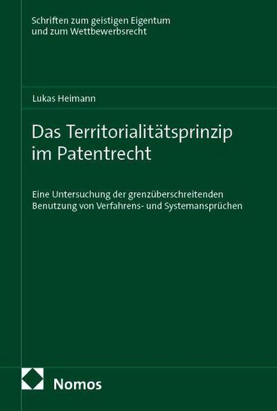 Das Territorialitätsprinzip im Patentrecht