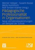 Pägdagogische Professionalität in Organisationen