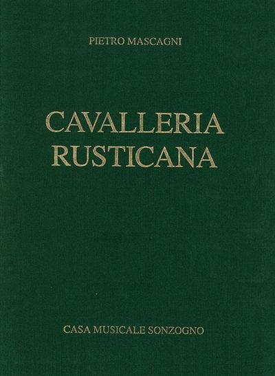 Cavalleria rusticanaKlavierauszug (it/en, gebunden)