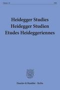 Heidegger Studies - Heidegger Studien - Etudes Hei