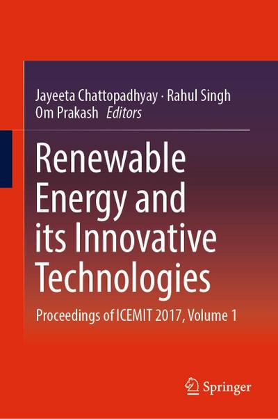 Renewable Energy and its Innovative Technologies