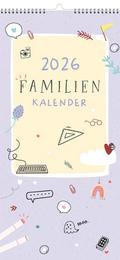 Mein Familien-Kalender 2026 - Aufschreiben, abhaken, glücklich sein!