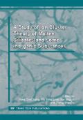 A Study of Ion Cluster Theory of Molten Silicates and some Inorganic Substances