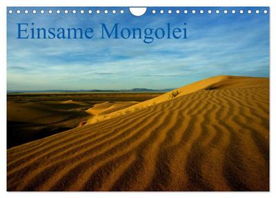 Einsame Mongolei (Wandkalender 2026 DIN A4 quer), CALVENDO Monatskalender