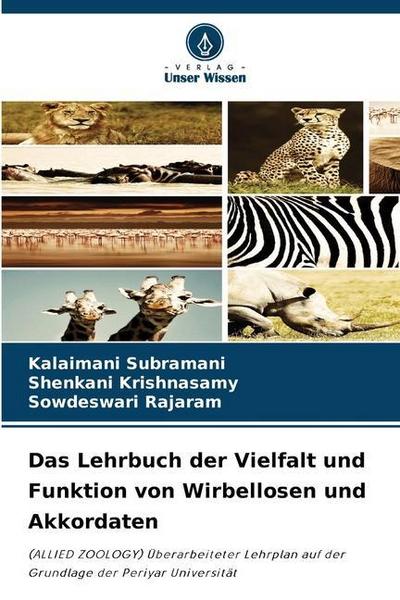 Das Lehrbuch der Vielfalt und Funktion von Wirbellosen und Akkordaten