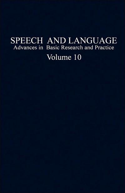 Speech and Language