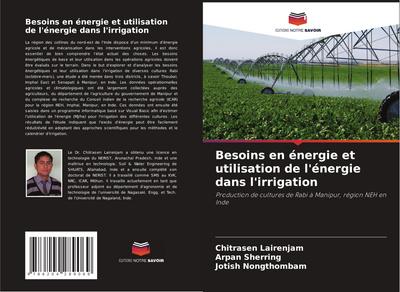 Besoins en énergie et utilisation de l’énergie dans l’irrigation