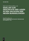 Geheimes Staatsarchiv Preußischer Kulturbesitz, Teil I