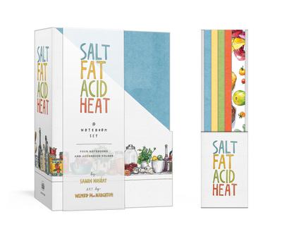 Salt, Fat, Acid, Heat Four-Notebook Set: Includes Accordion Folder