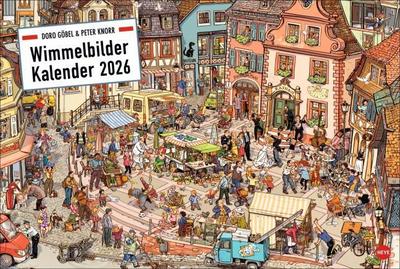 Wimmelbilder Edition Kalender 2026