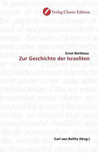 Zur Geschichte der Israeliten
