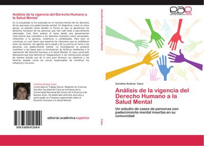 Análisis de la vigencia del Derecho Humano a la Salud Mental