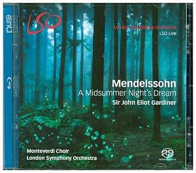 A Midsummer Night’s Dream, 1 Super-Audio-CDs (Hybrid) + 1 Blu-ray-Audio