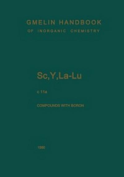 Sc, Y, La-Lu. Rare Earth Elements