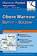Klemmer Pocket Wasserwanderkarte Obere Warnow, Barnin – Bützow: GPS geeignet, Paddel-Tipps auf der Rückseite, 1:500