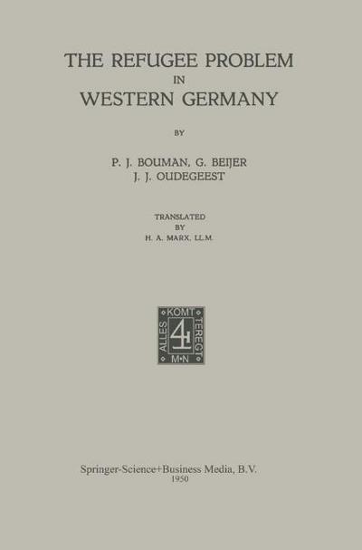 The Refugee Problem in Western Germany