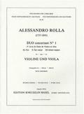 Duo concertant Nr.1 Es-Durfür Violine und Viola