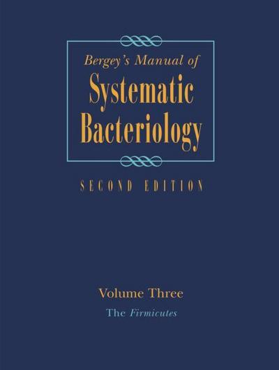 Bergey’s Manual of Systematic Bacteriology