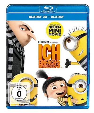Ich einfach unverbesserlich 3 3D, Blu-ray 3D + Blu-ray