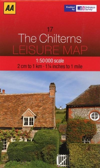 AA Leisure Map The Chilterns