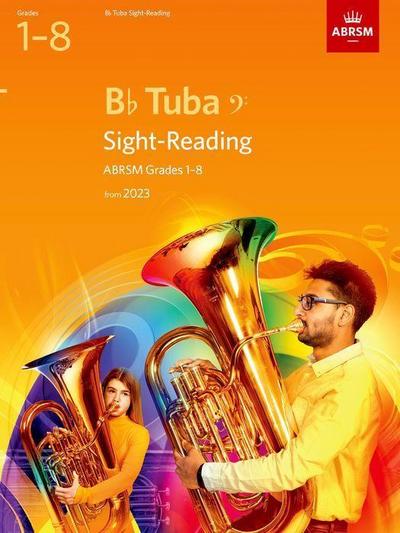 Sight-Reading for B flat Tuba, ABRSM Grades 1-8, from 2023
