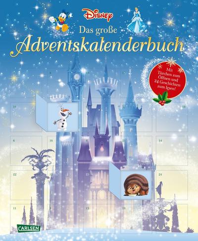 Disney: Das große Disney-Adventskalenderbuch - mit Türch...