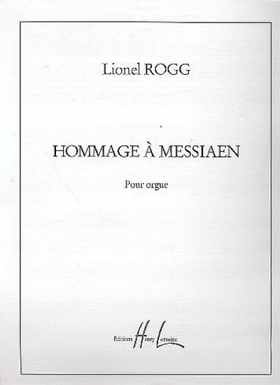 Hommage a Messiaenpour orgue