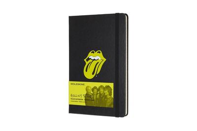 Moleskine Rolling Stones Limited Edition Black Large Ruled N