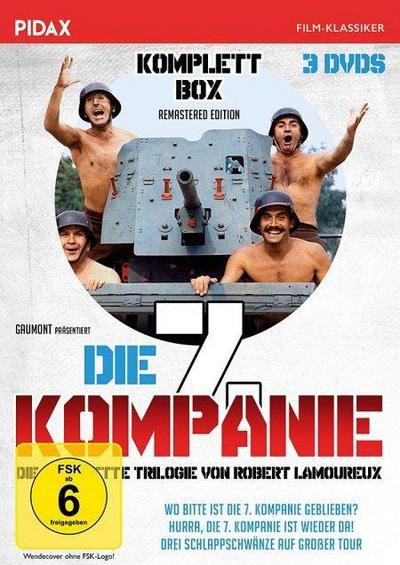 Die 7. Kompanie - Komplettbox, 3 DVD