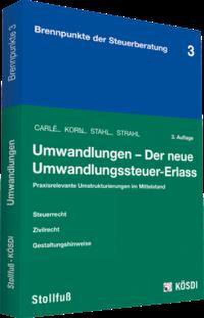 Umwandlungen - Der neue Umwandlungssteuer-Erlass